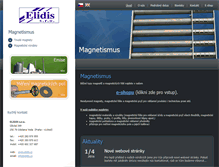 Tablet Screenshot of elidis.cz